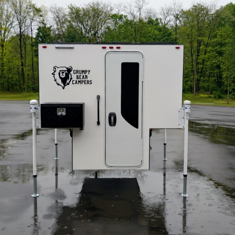 Rear view of the unit